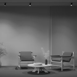 Трековый светильник для однофазного шинопровода Maytoni Unity Focus S TR020-1-GU10-B