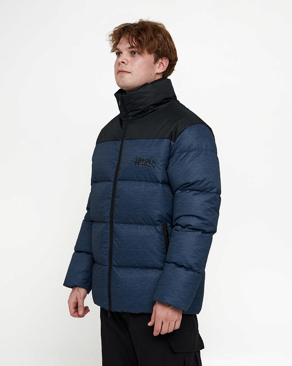Пуховик Anteater AW24 Downjacket Stroke navy