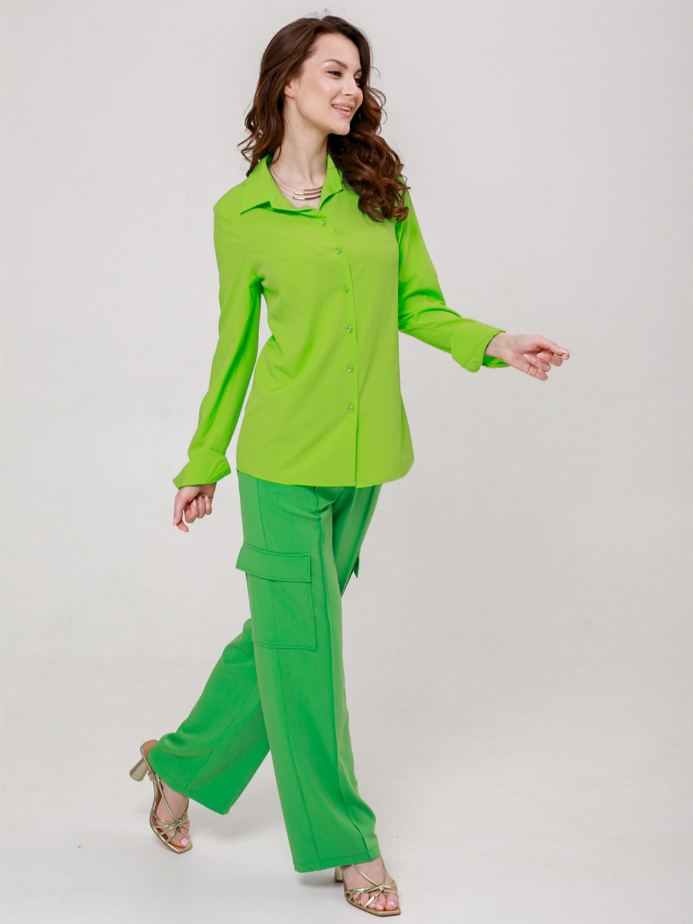 Блуза женская | Бл-1024 б шелк искусственный