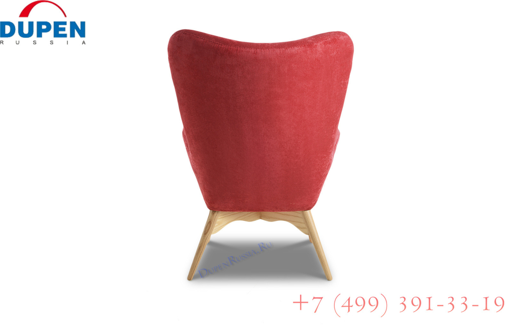 Кресло DC917 бордо 2214-17 (darkred)