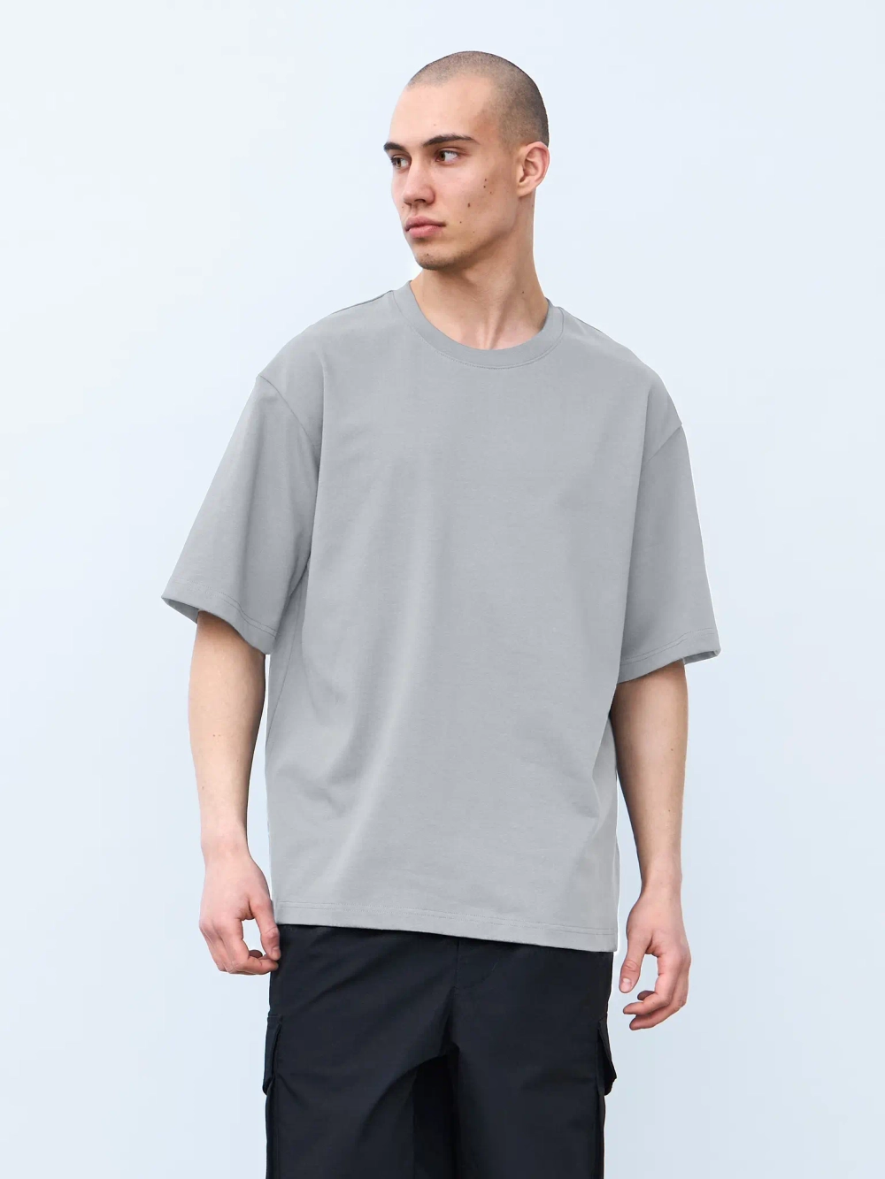 Футболка хард (серый) 300 г