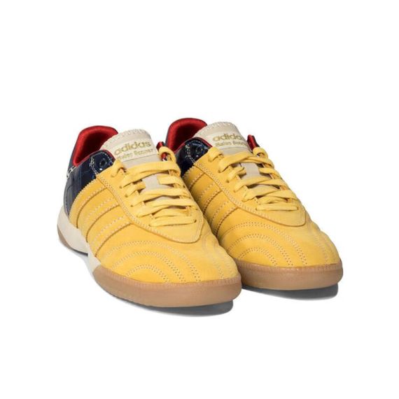 Кроссовки adidas originals SAMBA MN для скейтбординга Низкое Золото/Морской син Юнисекс