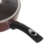 Ковш антиприг, 2 л, пластик ручка, Горница, Шоколад, кш2011аш