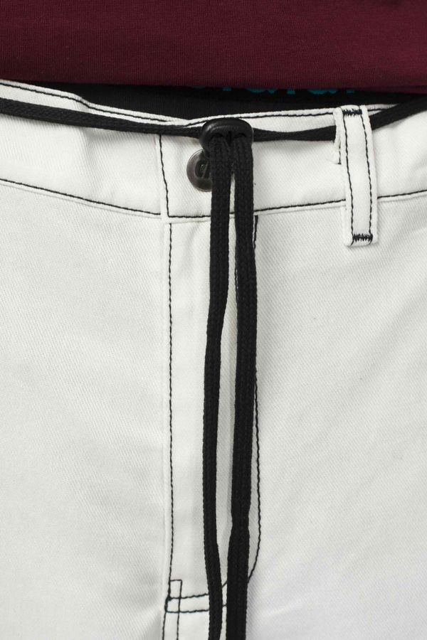 Джинсы Real Baggy молочные - фото 10