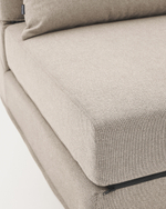 Arty бежевый трансформируемый пуф/кровать 70 x 89 (200) см