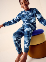 Пижама флисовая для мальчика Next N99-105, Синий