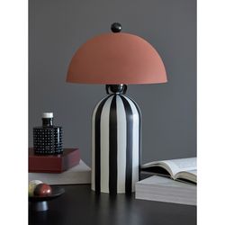 Светильник настольный Anniken, Ø25х38 см, терракотовый