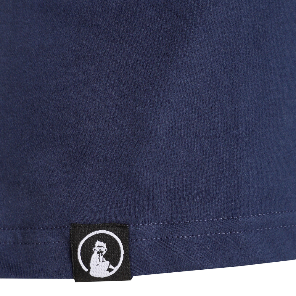 Мужское теннисное поло Quiet Please New York Tennis And Stars T-Shirt Men - Blue, Multicoloured