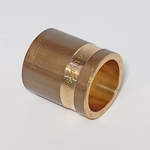 Монтажная гильза Stout 16 мм. для труб из сшитого полиэтилена аксиальная/желтая