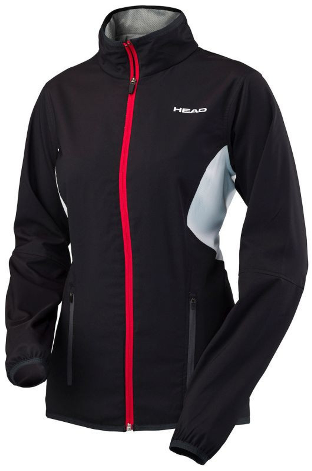 Женская Кофта теннисная Head Club Jacket W - черный