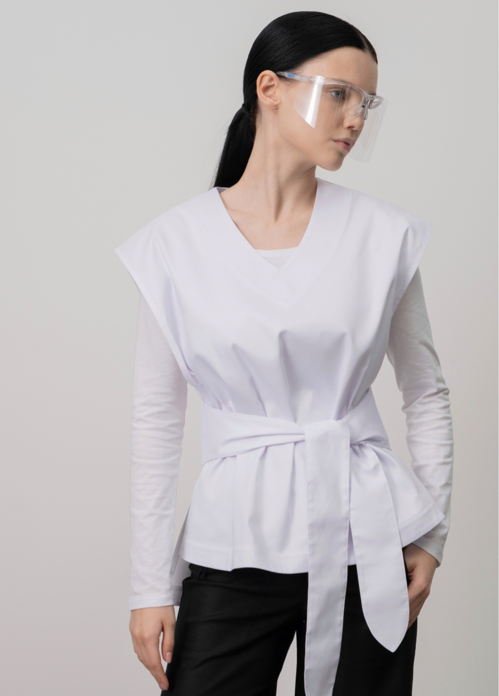 Медицинский фартук женский