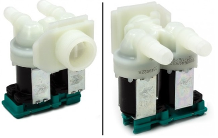 Клапан электромагнитный для стиральной машины Bosch (Бош)/Siemens (Сименс)- 2x180