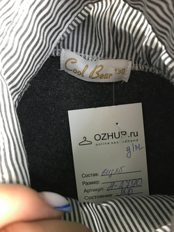Джемпер Cool Bear сдержанный, на 8/9 лет