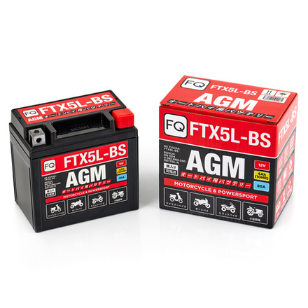 аккумулятор FQ 4,0Ah FTX5L-BS (YTX5L-BS) AGM (113*70*105)