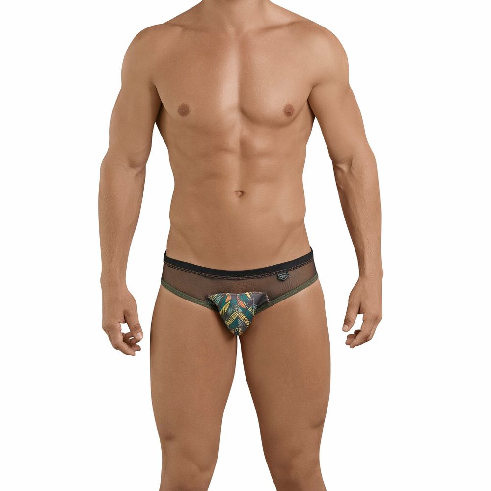 Мужские трусы джоки зеленые Clever Uptown Boy Jockstrap 301510