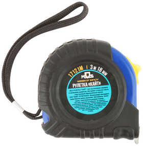 Рулетка "Кайт" 3 м х 18 мм 17121М MOS