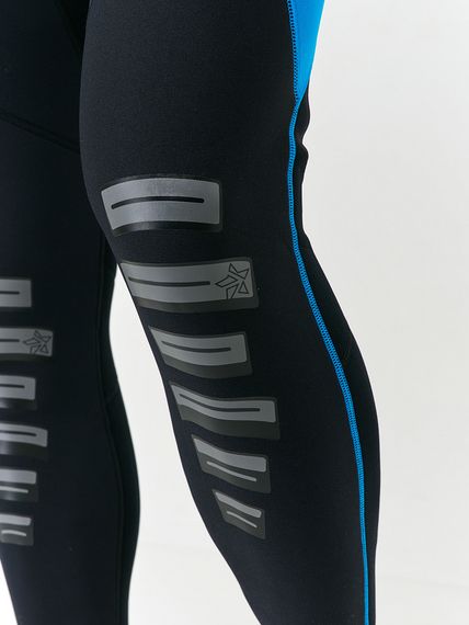 Гидрокостюм Sargan Nero 2.0 Long men 2 мм черно-голубой