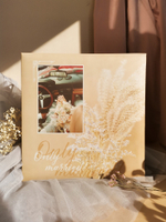 Фотоальбом на 500 фото 10х15 см, пластик. листы , кольца only married Свадебный авто