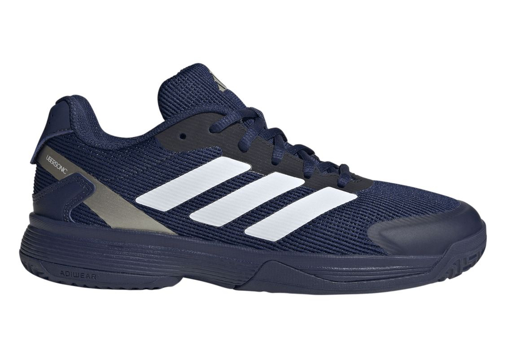 Детские Кроссовки теннисные  Adidas Ubersonic K - dark blue/ftwr white/core black