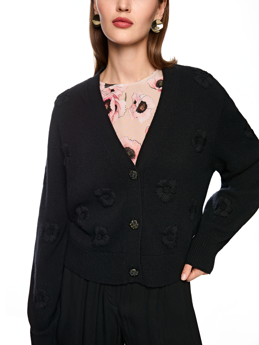 Кардиган из шерсти и кашемира