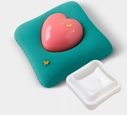 Силиконовая форма для выпечки и муссовых десертов "Подушка" 10*10см