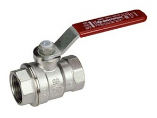 Кран шаровой Giacomini R850 1/2” ВР/ВР полнопроходной ручка-рычажная