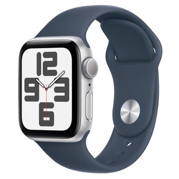 Часы Apple Watch SE (2023) GPS 44mm Aluminum Case with Sport Band (Серебристый) S/M