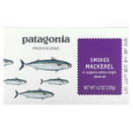 Patagonia Provisions, Копченая скумбрия в органическом оливковом масле первого отжима, 120 г (4,2 унции)