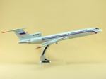 Модель самолета Ту-154М (М1:100, СЛО Россия)