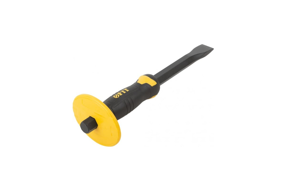 Зубило с пластиковым прорезиненным протектором 300х18х25 мм Профи FIT 46790