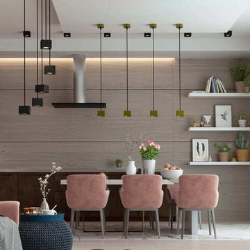 Подвесной светодиодный светильник 358672 золото Patera Novotech