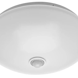 Светильник светодиодный ATOMIKA с датчиком движения, 18W, 4000K, IP20, AC220-240V, 50-60Hz, 1200lm, 360град, белый корпус GTV LD-ATO18W-40