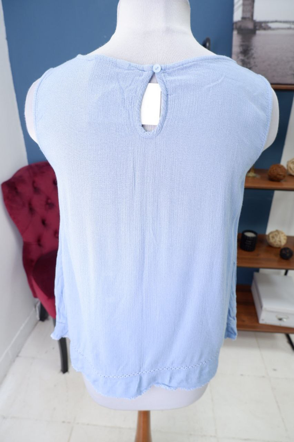 Блуза Sela без рукавов 46 размер