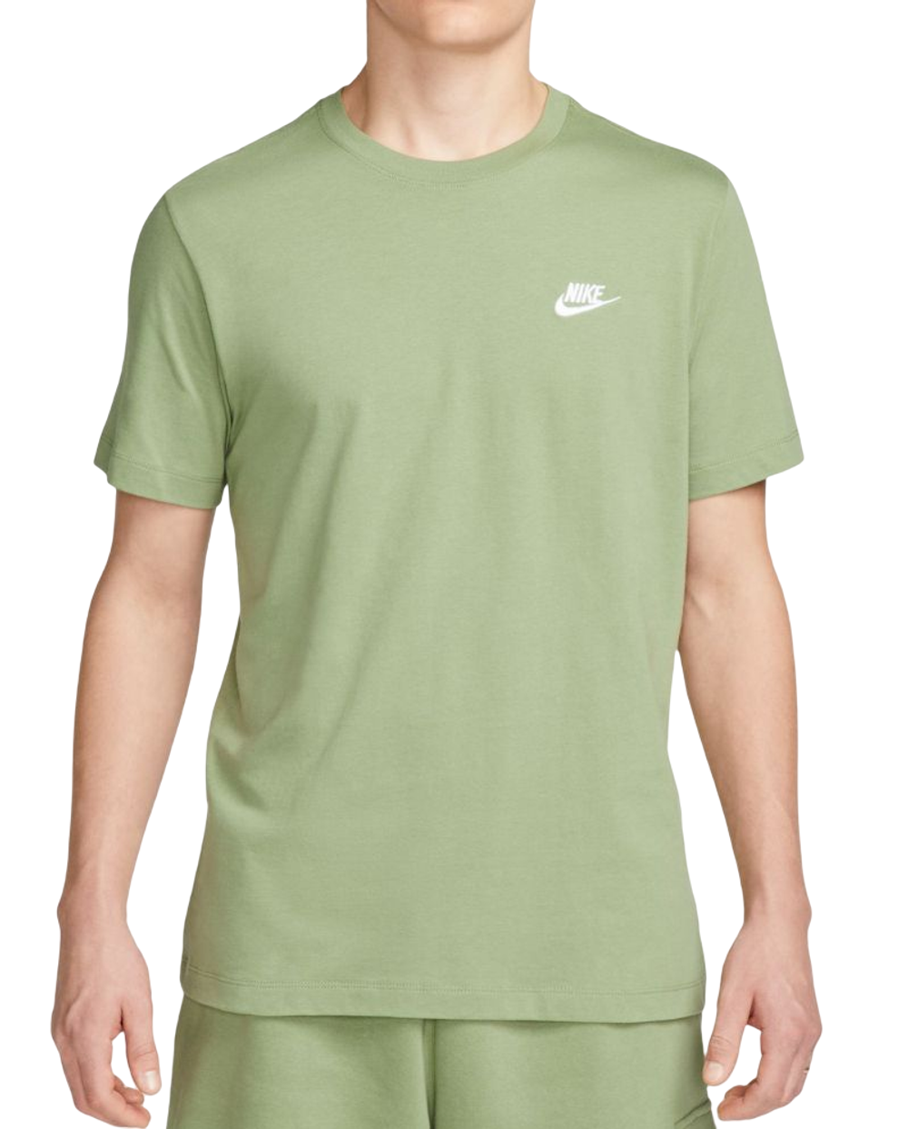 Мужская теннисная футболка Nike Sportswear Club T-Shirt - oil green