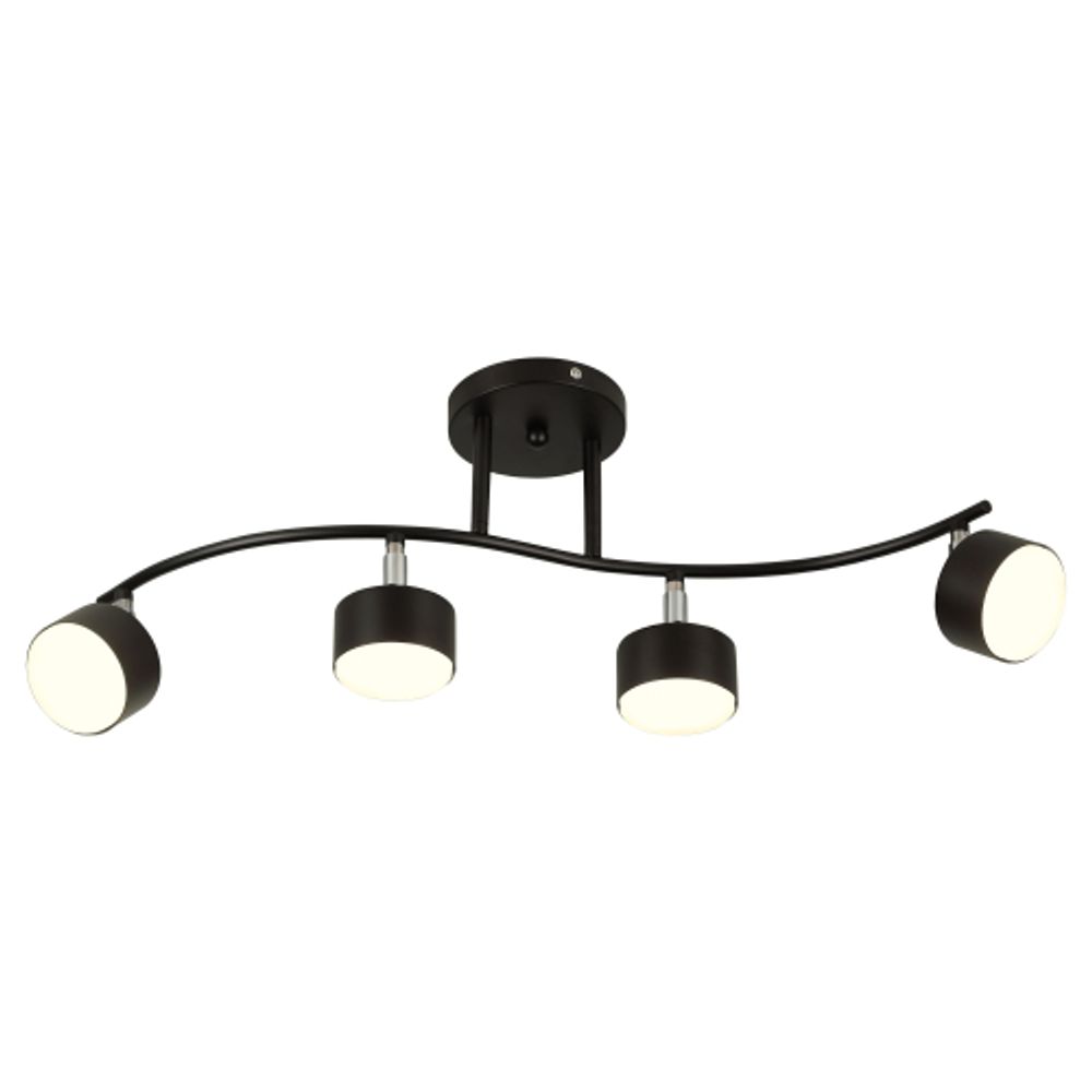 Светильник настенно-потолочный спот Rivoli Vanessa 7074-704 4хGX53 15 Вт поворотный | Rivoli