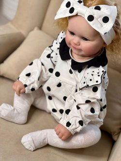 Кукла Реборн мягконабивная 60см в пакете (FA-161A1)