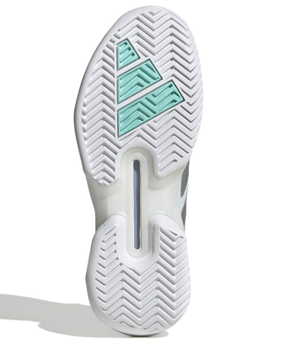 Женские теннисные кроссовки Adidas Adizero Ubersonic 5 W NM - cloud white/silver metallic/mint ton