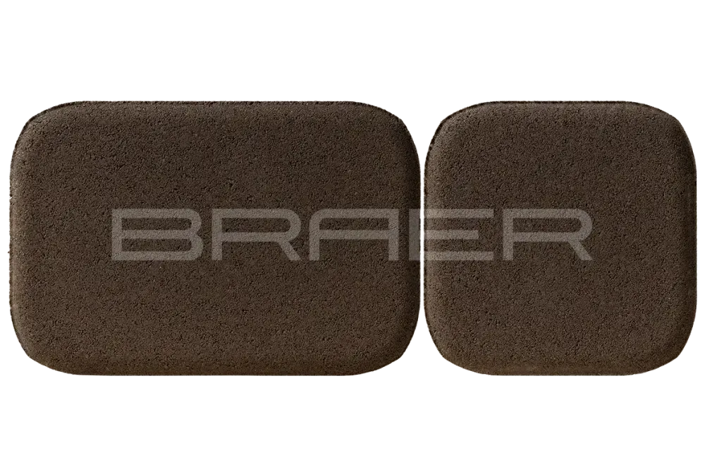Тротуарная плитка Braer Классико Дуо, Коричневый, 40 мм