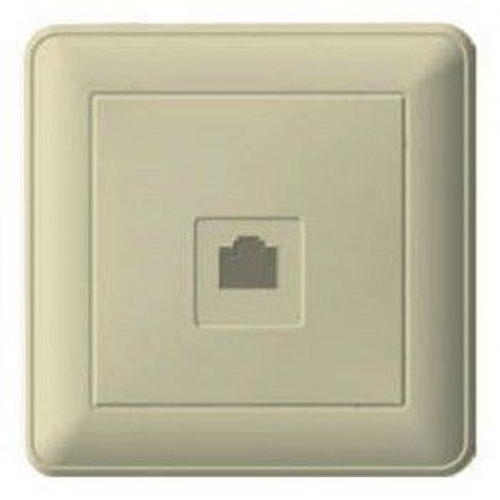 Розетка компьютерная RJ45 категория 5E с/у в сборе W59 слоновая кость Schneider Electric