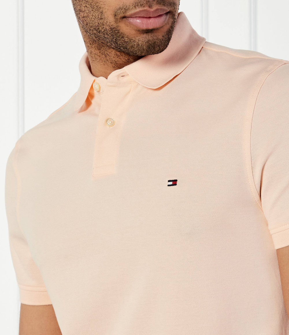Поло 1985 Tommy Hilfiger - персиковый(MW0MW17770)