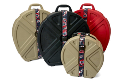 Кейс кофр ЧЕРНЫЙ для барабанных тарелок до 24" на колесах и с выдвижной ручкой DGCASE DARUMA 24-01А