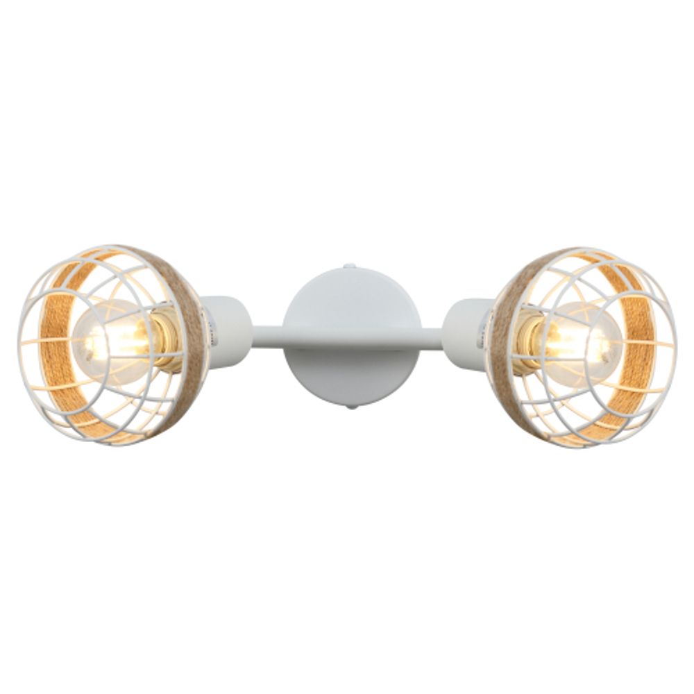 Светильник настенно-потолочный спот Rivoli Anselma 7034-702 2 x E14 40 Вт поворотный