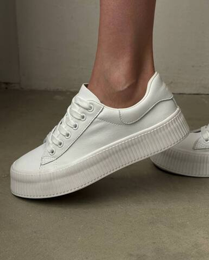 Кеды из натуральной кожи