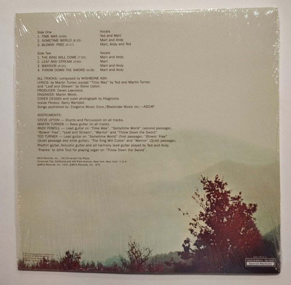 Винтажная виниловая пластинка LP Wishbone Ash Argus (USA 2010)