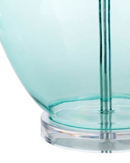 Зеленая настольная лампа “Монток”