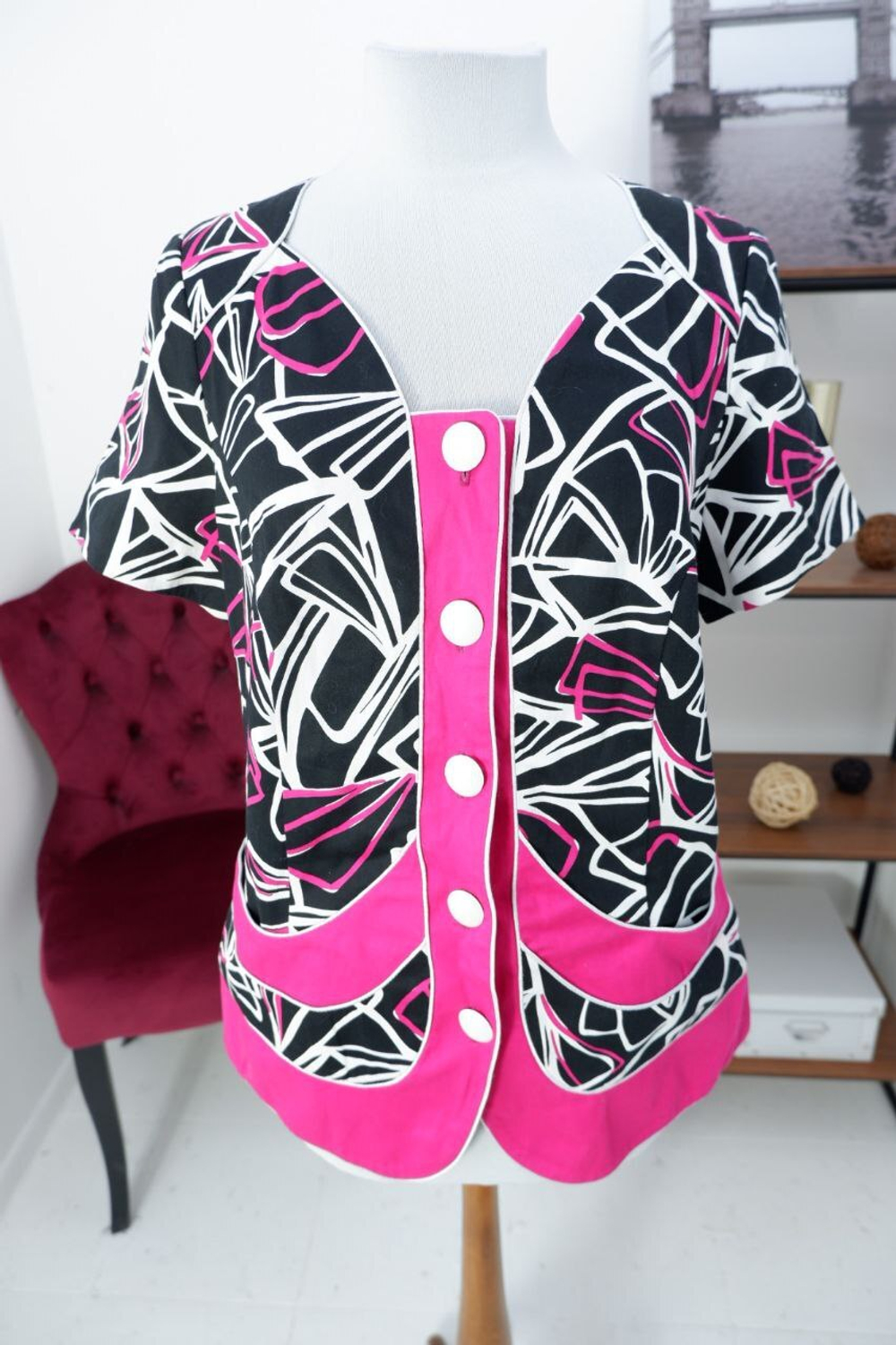 Блузка  Zar&Style яркая 46 размер