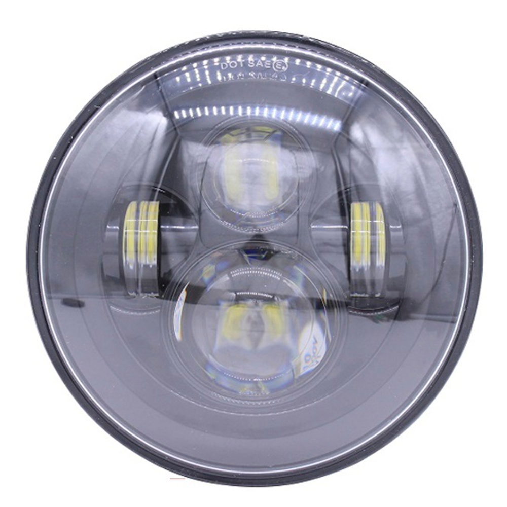 Фара LED 12-24V  7дюймов 2121Нива (Дальний+Ближ+ДХО) 90w пара NTS NV-HP-HLD-22-01
