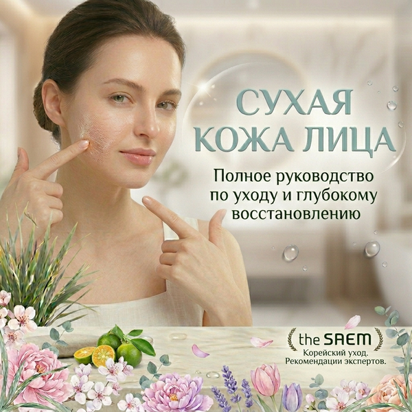 Сухая кожа лица: полное руководство по уходу и восстановлению Сухая кожа лица: полное руководство по уходу и восстановлению