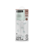 Стеклянная бутылочка для кормления Suavinex Poetry SX PRO 240 мл, средний поток, 3 мес+, голубая