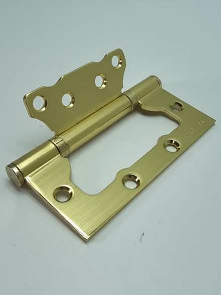 Петли бабочка (2 шт) IN4200W SB матовое золото